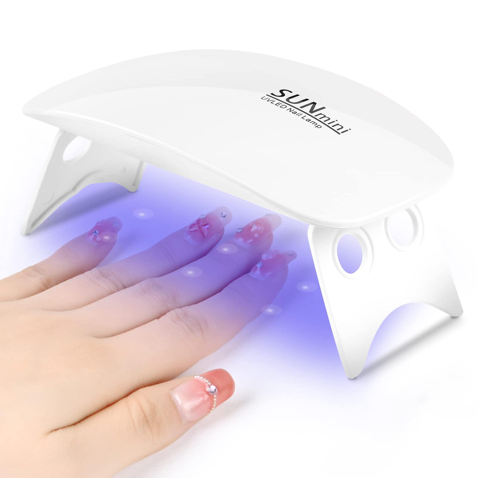 Photography Lighting Gels - Портативная УФ-лампа для ногтей с 6