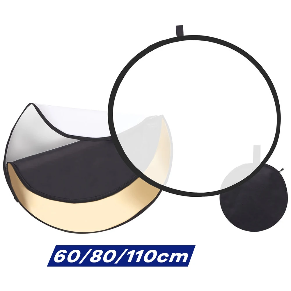 Photography Lighting Box - Круглый отражатель 5 в 1, 60/80/110