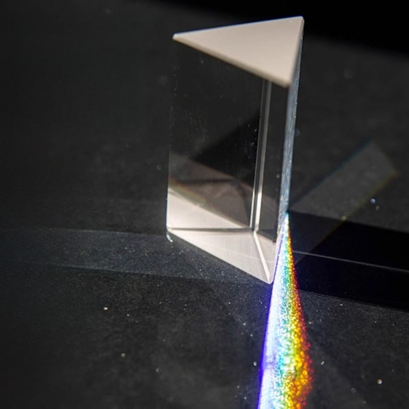 1 шт. Радужная треугольная при – обзор и цена Lighting Glass Photography