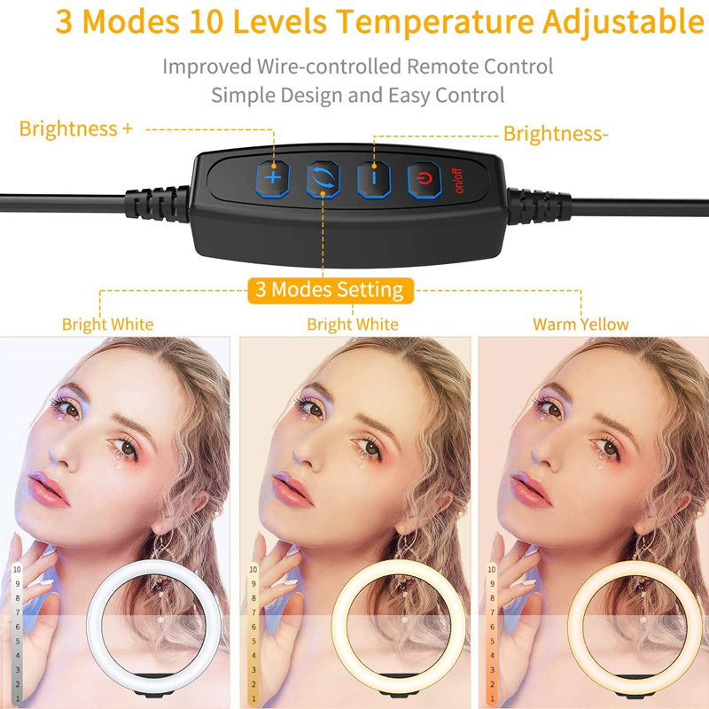 10-дюймовая кольцевая лампа дл – обзор и цена Photography Lighting Wand