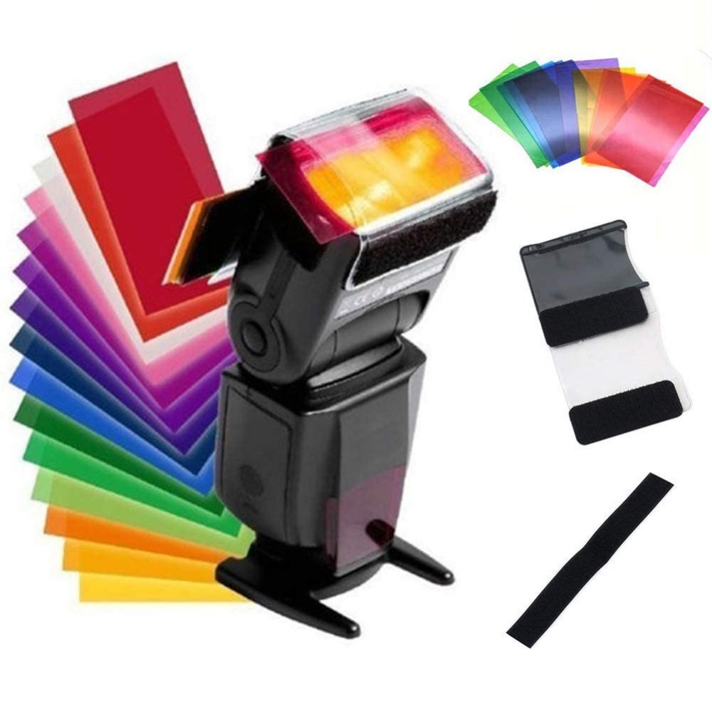 Набор из 12 цветных гелевых фи – обзор и цена Photography Lighting Gels