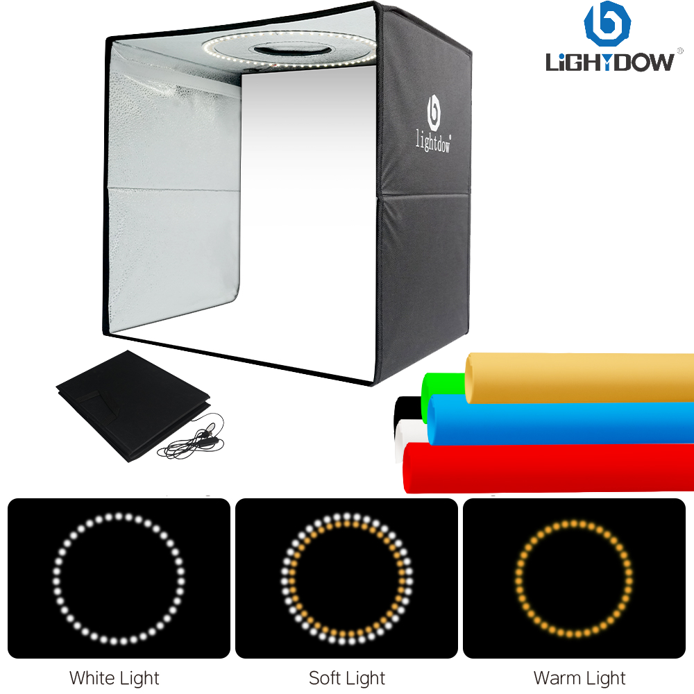 Lightdow Комплект светового ко – обзор и цена Photography Lighting Kit With Backdrop