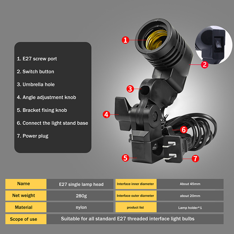 Горячая распродажа: Держатель  – обзор и цена Photography Lighting For Sale